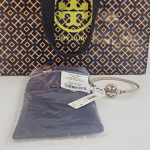 NWT Beautiful Tory Burch Gold Bracelet - Picture 2 of 4